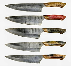 K4U-128 Damaszk Chef-21 kés