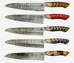 K4U-129 Damaszk Chef-210 kés