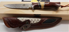 QMK-113 damaszk vadászkés