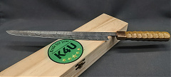K4U-134 Damaszk Sakimaru-270 kétélű kés