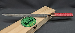 K4U-134 Damaszk Sakimaru-270 kétélű kés
