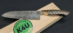 K4U-123 Damaszk Santoku kés