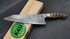 K4U-127 Damaszk Kiritsuke kés