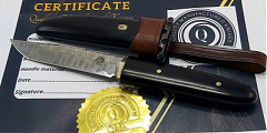 QMK-127 Damaszk Fix-90 kés